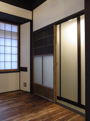 古建具が雰囲気を作ります