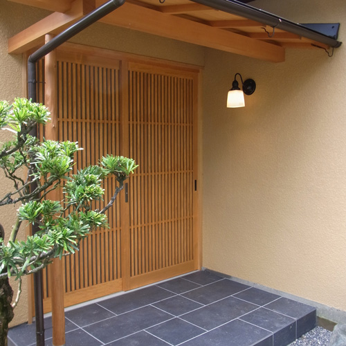 平屋の和風住宅 リノベーション 京都市 木造1階建