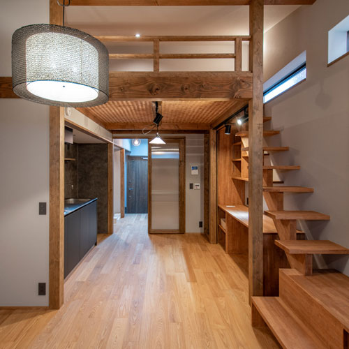 コンパクトな平屋 （リノベーション）京都市・木造1階建